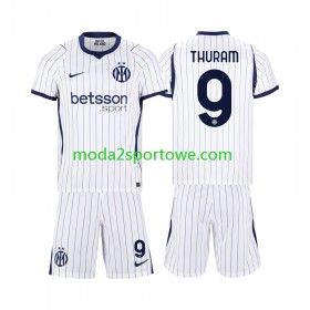 Koszulka Inter Mediolan Marcus Thuram 9 Dziecięcy Wyjazdowe Stroje Piłkarskie 2026/27 Krótki Rękaw